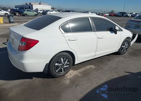 2012 Honda Civic Lx from USA, damaged, VIN 19XFB2F56CE392335